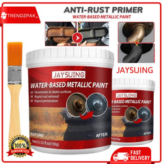 Rust Converter Metallic Paint with FREE Brush