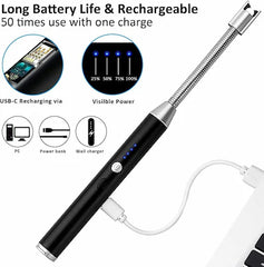 Rechargeable Electric Lighter Flexible Atomic Plasma Spark Lighter