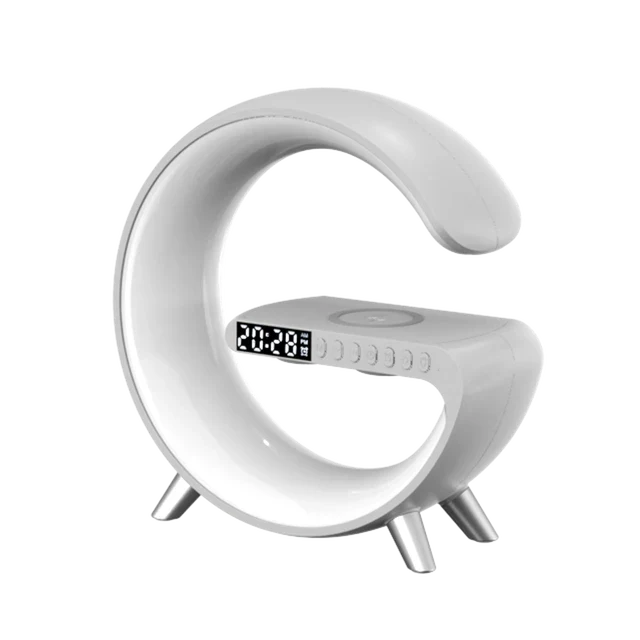 Smartly Designed G-Shaped Lamp: Portable Bluetooth Speaker with Rechargeable Battery