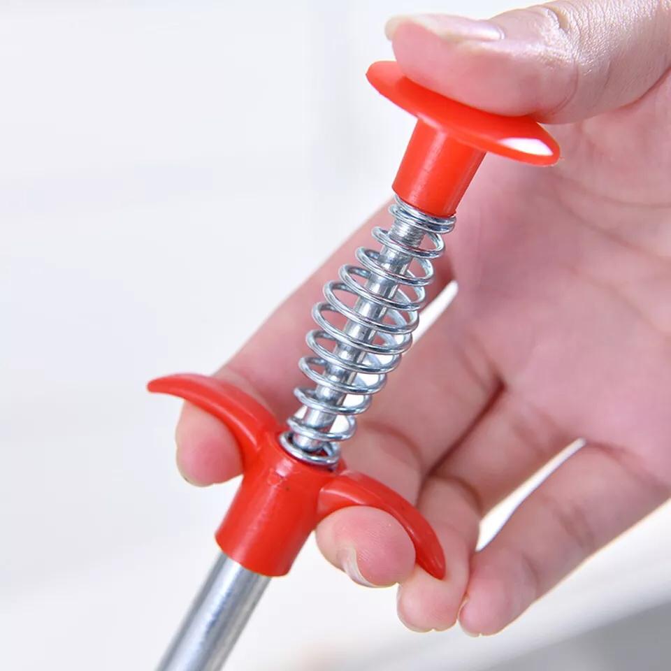 Metal Flexible 90 cm Wire Brush Hand Sink Cleaning Hook